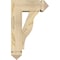 Ekena Millwork Funston Arts and Crafts Rough Sawn Bracket w/ Offset Brace, Douglas Fir, 6"W x 14"D x 22"H BKT0604X14X22FST03RDF - alternate 2